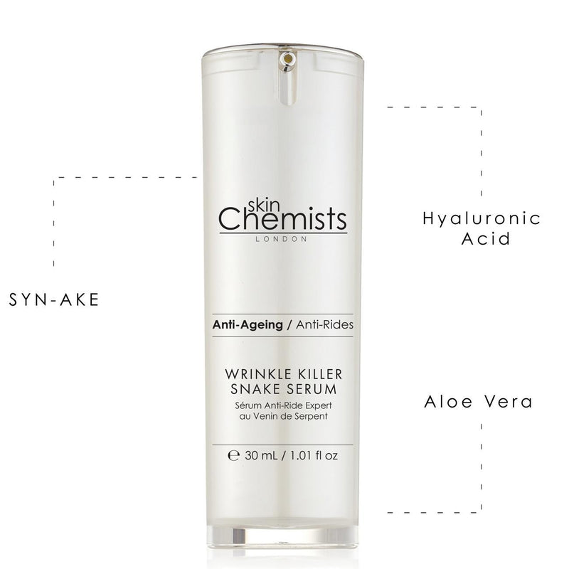 Wrinkle Killer Snake Serum 30ml - Skin Chemists