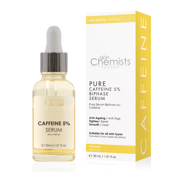 Pure Caffeine 5% Biphase Serum - Skin Chemists