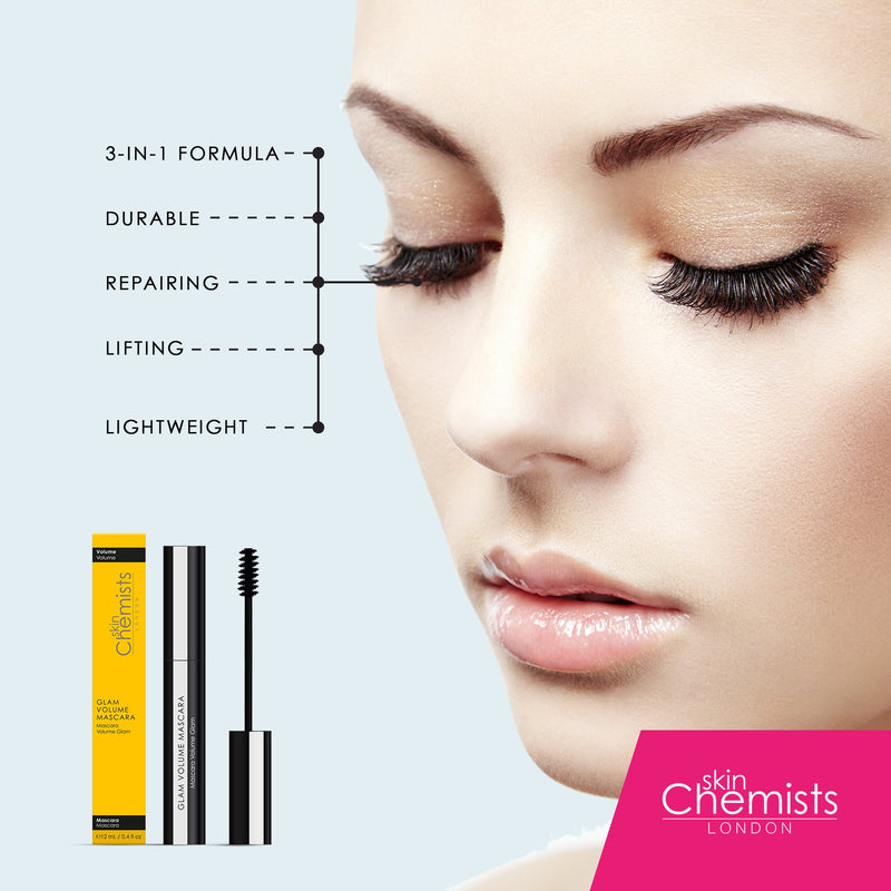 skinChemists Glam Volume Mascara 12ml